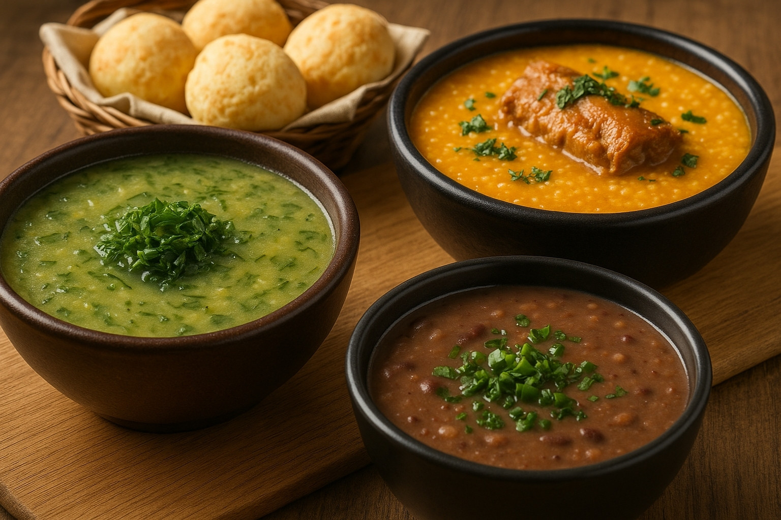 Receitas mineiras de Bambá, Caldo e Canjiquinha