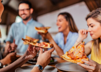 E tudo acaba em pizza