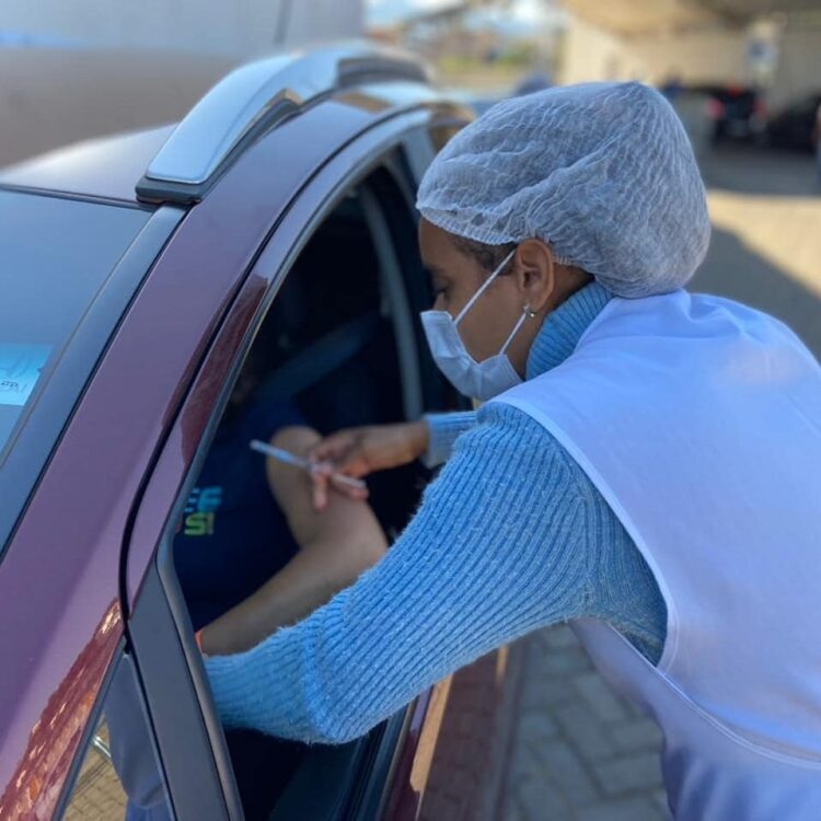 Mariana-MG:Dia D de vacinação contra a Covid-19 é realizado nesta quarta-feira, 15 de setembro