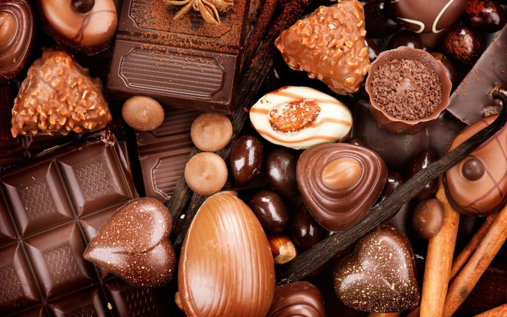 A paixão mundial é feita de chocolate