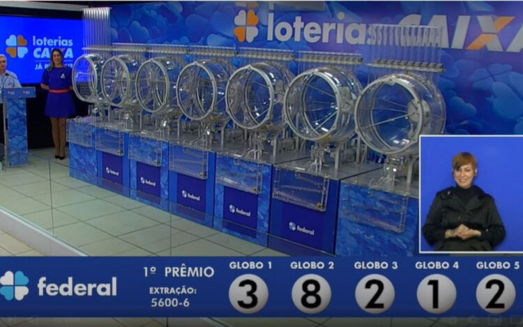 Loteria Federal, concurso 5.600