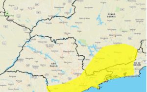Mariana e Ouro Preto estão sob alerta de tempestade para esta quarta-feira Mariana e Ouro Preto estão sob alerta de tempestade para esta quarta-feira
