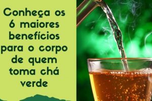 Conheça os 6 maiores benefícios para o corpo de quem toma chá verde