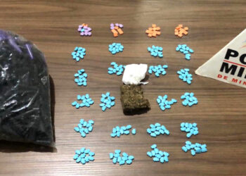 Mais de 200 comprimidos de ecstasy são apreendidos em Antônio Pereira, distrito de Ouro Preto