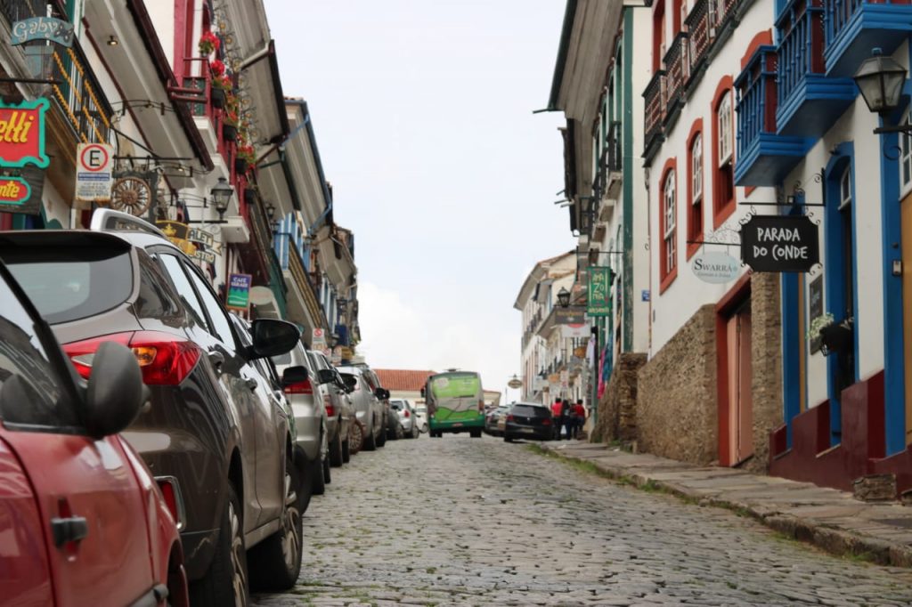 Ouro Preto: Rua Direita é interditada mais uma vez, sem previsão de liberação total