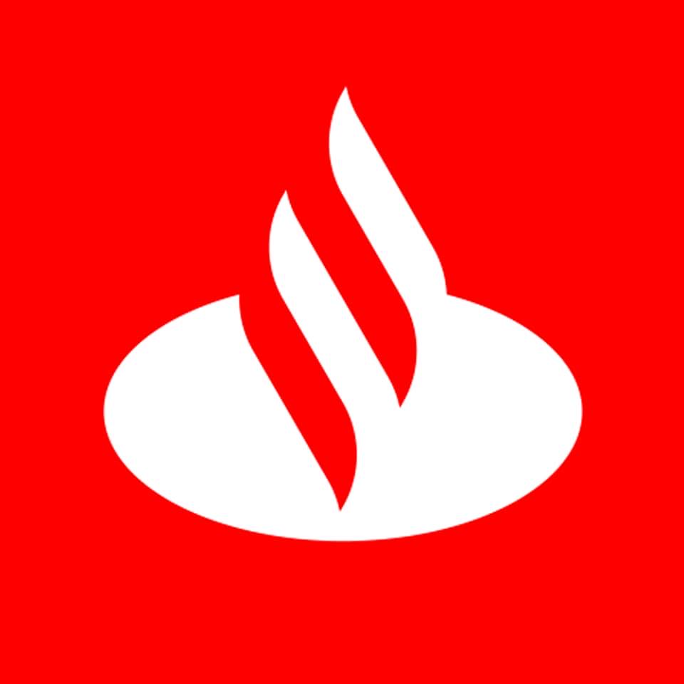 Logo da Santander