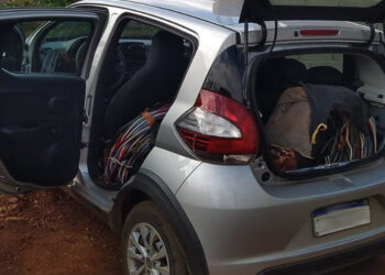 Polícia Militar recupera 180 kg de fio de cobre em distrito de Ouro Preto