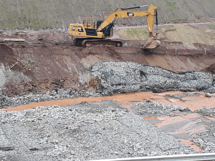 Defesa Civil de Ouro Preto faz vistoria nas obras na Barragem Doutor, em Antônio Pereira