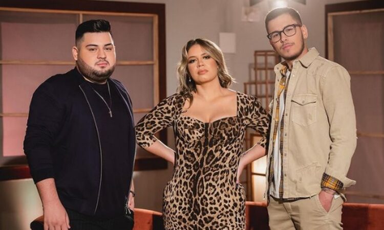 Maraisa “amadrinha” cantor João Gustavo, irmão de Marília Mendonça