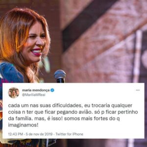 Há exatos dois anos, Marília Mendonça tuitou se queixando da rotina de pegar avião