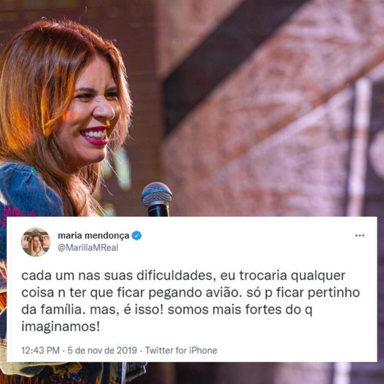Há exatos dois anos, Marília Mendonça tuitou se queixando da rotina de pegar avião