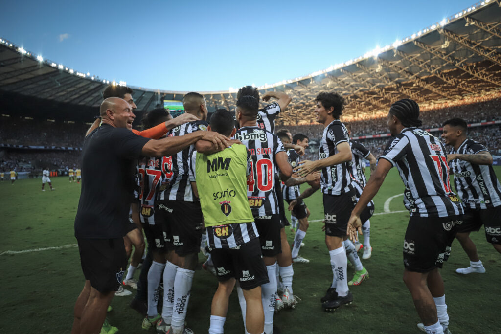 "Vou festejar!" Atlético enfrenta Bragantino em jogo da taça no Mineirão