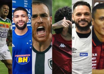 Veja os números dos seis novos reforços do Cruzeiro
