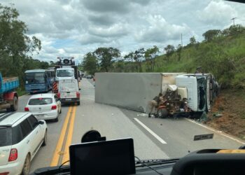 Condutor morre em acidente na BR-040 nesta quarta-feira (29)