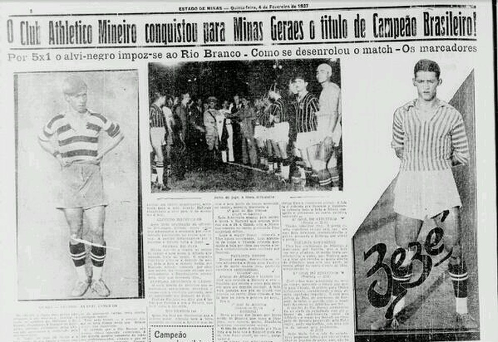 Conheça o título de 1937 que pode colocar o Atlético como tricampeão brasileiro