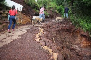 Chega a 265 o número de desalojados em Ouro Preto Chega a 265 o número de desalojados em Ouro Preto