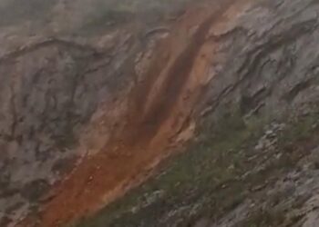 Rodoviária de Ouro Preto é interditada após deslizamento