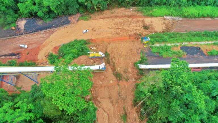 Imagens divulgadas no WhatsApp não são da barragem em Nova Lima