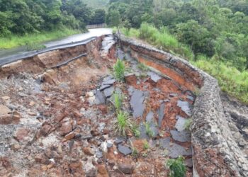 Chuva piora estradas de Rodrigo Silva e distrito de Ouro Preto fica ilhado