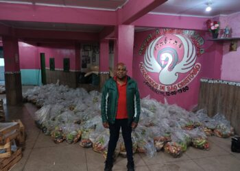 Em campanha de seu aniversário, vereador de Ouro Preto arrecada 380 cestas para atingidos pelas chuvas