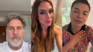Marcos Frota, Nicole Bahls e David Brazil pedem ajuda a Itabirito Marcos Frota, Nicole Bahls e David Brazil pedem ajuda a Itabirito