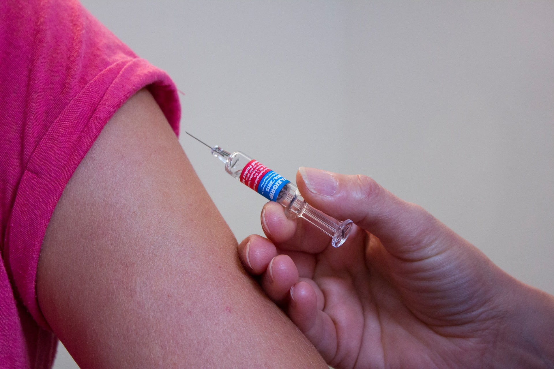 Vacinação. Foto: Pixabay 