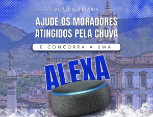 Repúblicas criam rifa para ajudar atingidos pelas chuvas em Ouro Preto Repúblicas criam rifa para ajudar atingidos pelas chuvas em Ouro Preto