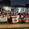 Servidores da educação pedem recomposição salarial em manifestação no centro de Mariana