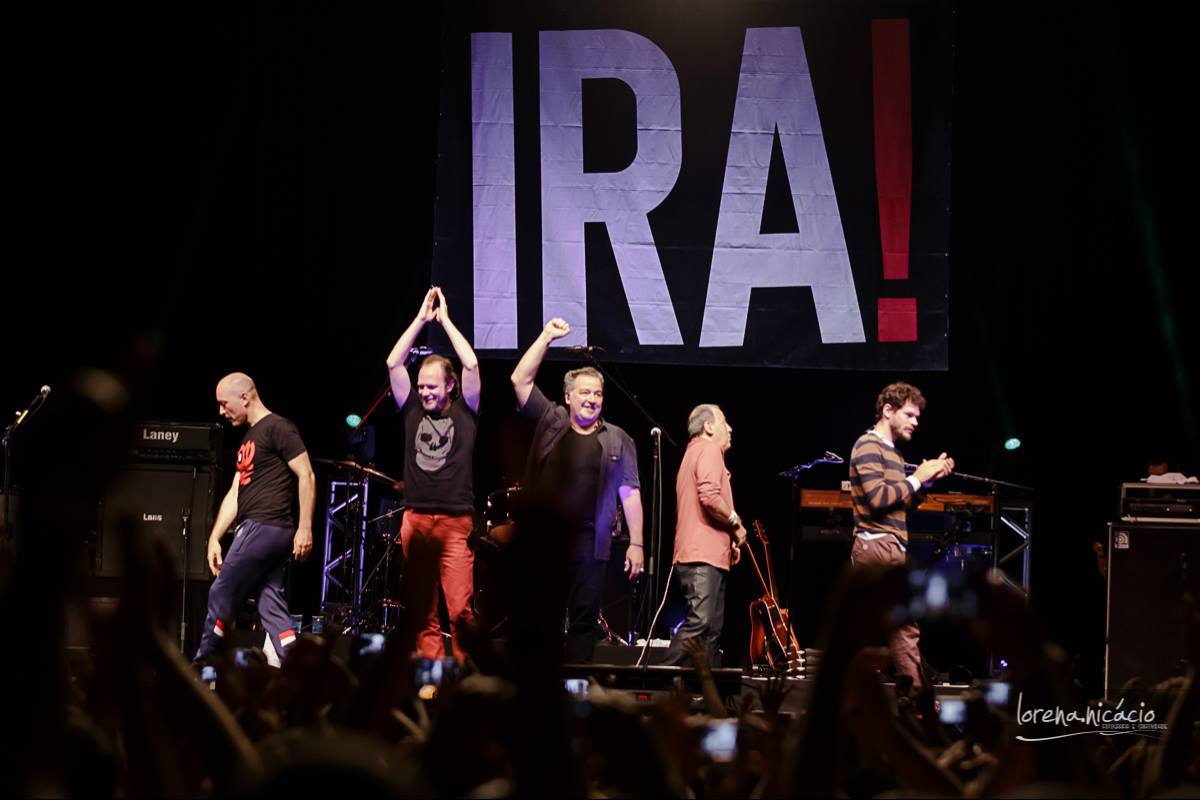 Ira! se apresentando no palco - Foto: Lorena Inácio/Ira!/Facebook