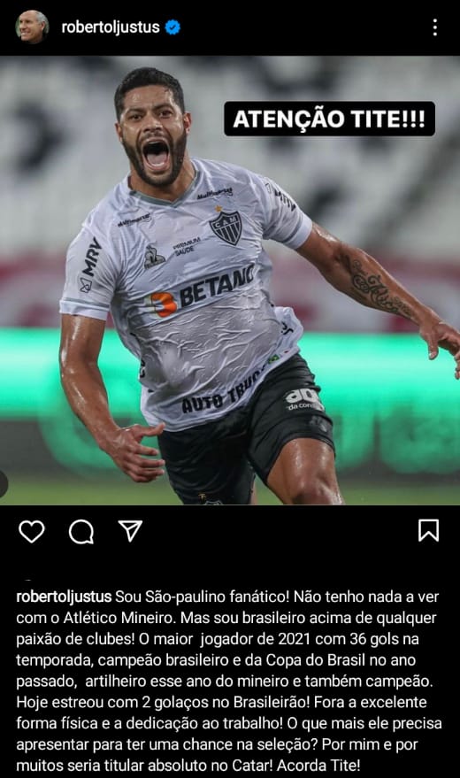 O jogador Hulk com os companheiros de seleção - Purebreak