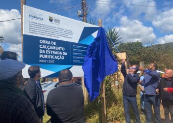 Obra de calçamento que vai ligar o distrito de Antônio Pereira à sede de Ouro Preto será executada pela Samarco