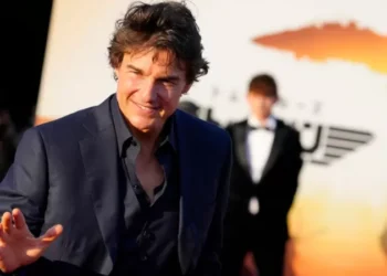 Tom Cruise na estreia de Top Gun: Maverick no Japão