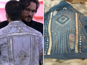 Marca faz réplica da jaqueta de Arthur Aguiar; veja como ficou Marca faz réplica da jaqueta de Arthur Aguiar, veja como ficou (exclusivo). Foto: reprodução/Gshow e Will Modas