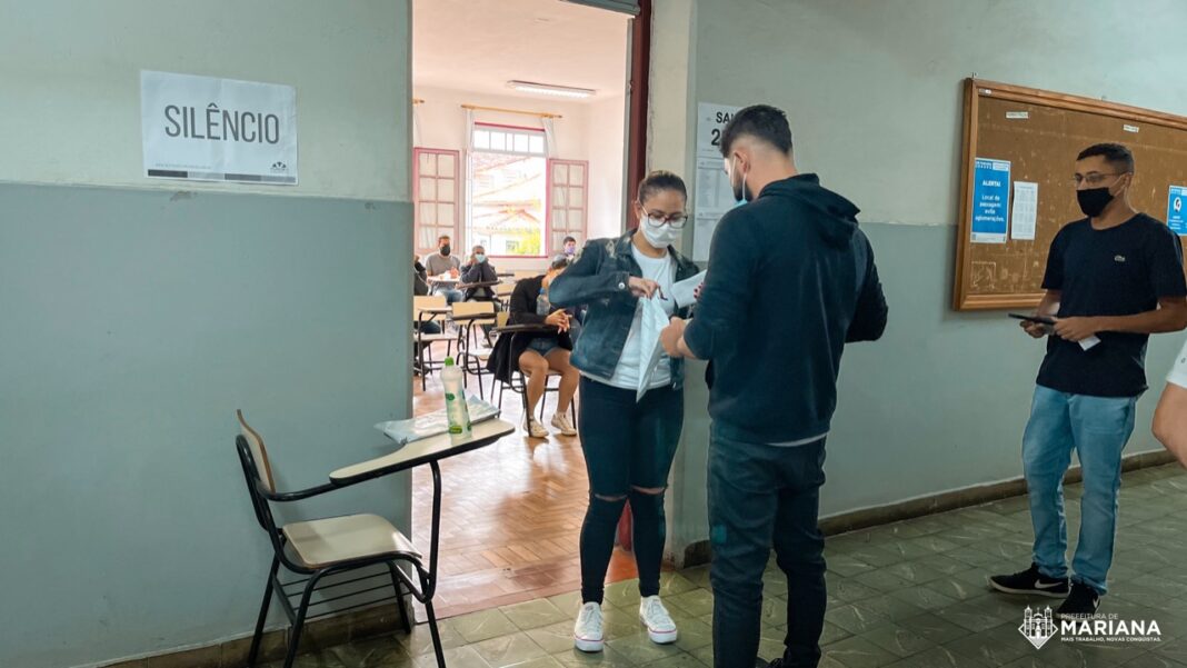Provas do concurso público de Mariana (MG) foram aplicadas no dia 10 de julho Provas do concurso público de Mariana (MG) foram aplicadas no dia 10 de julho