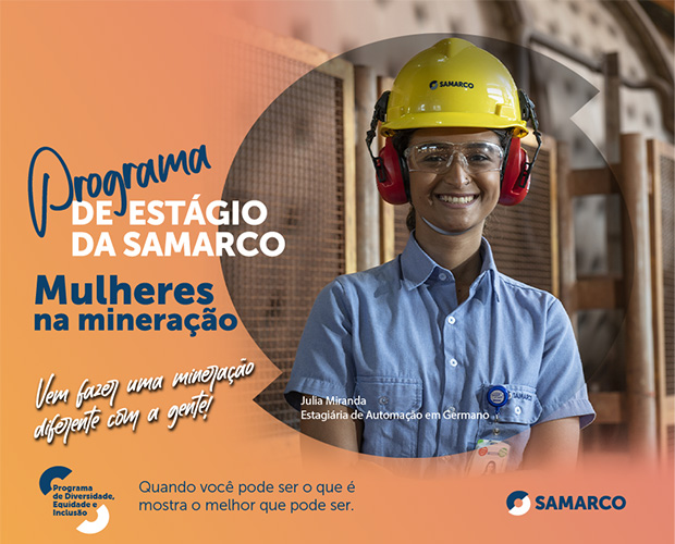 Samarco lança Programa de Estágio com 55 vagas exclusivas para mulheres