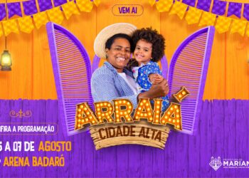 Programação do "Arraiá da Cidade Alta", em Mariana