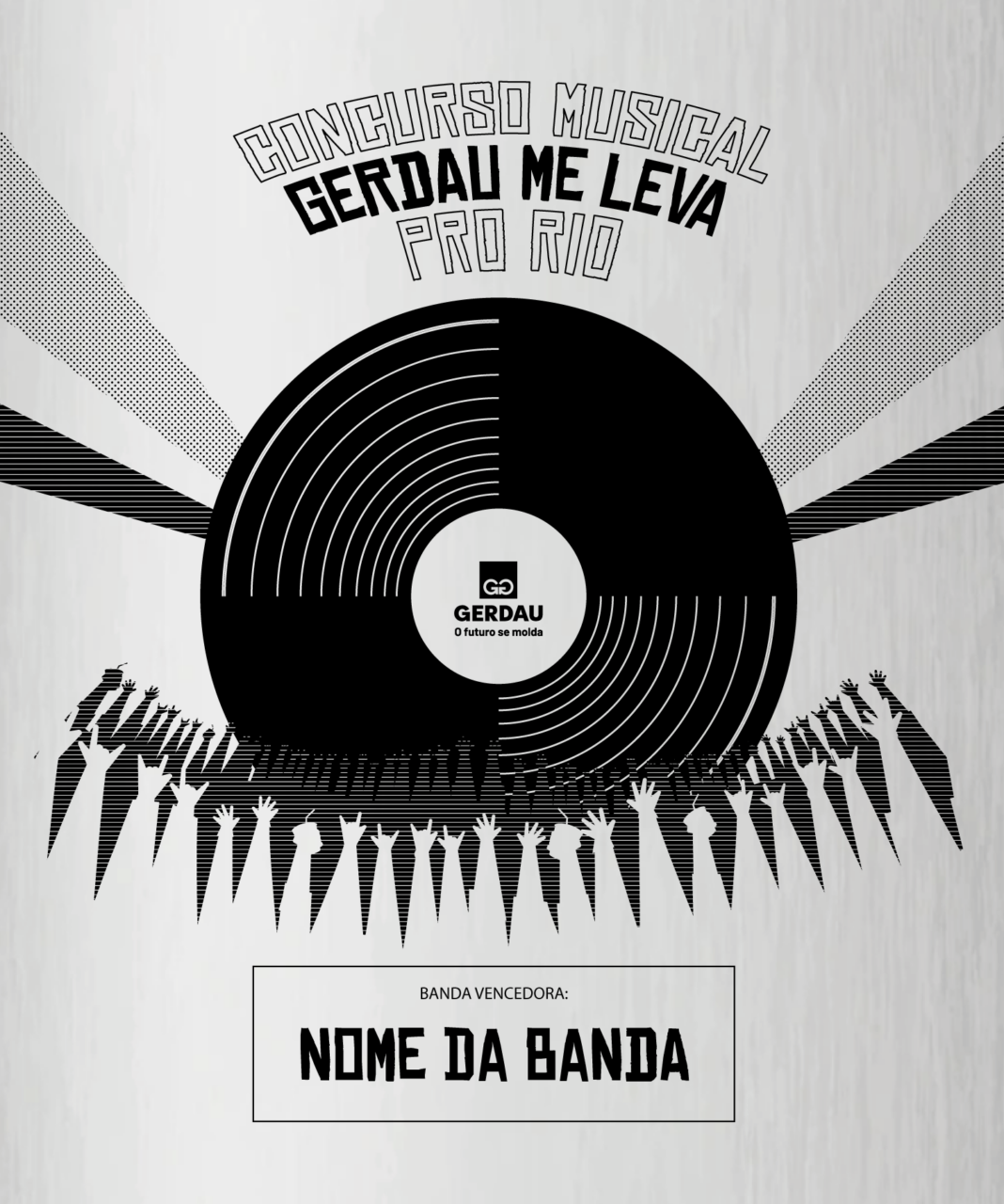 Gerdau leva bandas das cidades onde produz aço para tocar em palco inédito no Rio de Janeiro Gerdau leva bandas das cidades onde produz aço para tocar em palco inédito no Rio de Janeiro