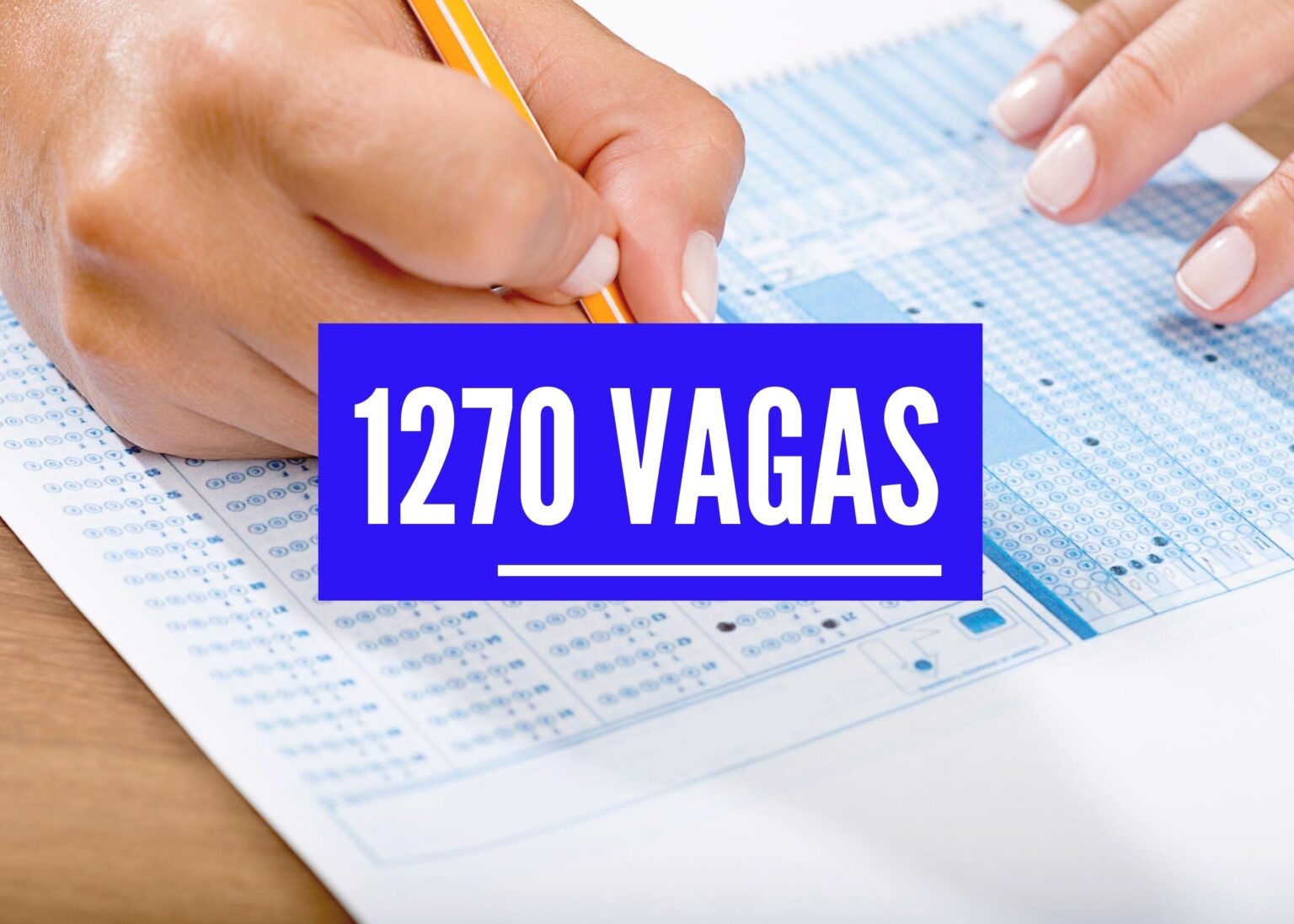 Empresa pública abre processo seletivo com 1270 VAGAS e salários de até R$ 4.500 Empresa pública abre processo seletivo com 1270 VAGAS