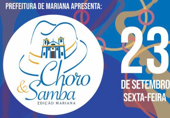 Mariana recebe novamente Festival de Choro & Samba