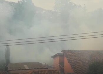 Queimadas: Ouro Peto e toda Minas Gerias sofrem