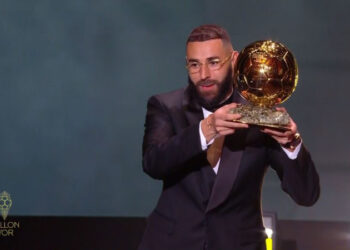 Benzema na Bola de Ouro