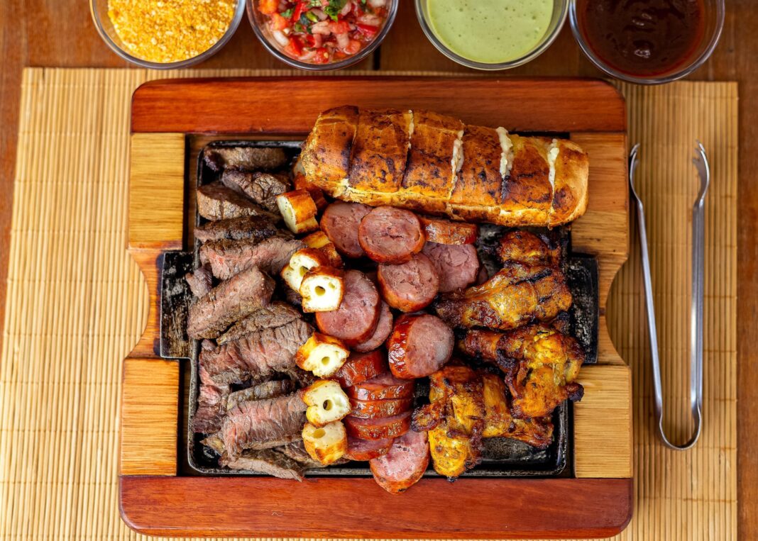 Churrasco, churrasquinho, vamos todos churrascar! Churrasco, churrasquinho, vamos todos churrascar!