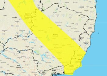 INMET alerta sobre chuvas intensas em 428 cidades de MG, incluindo Mariana e Ouro Preto