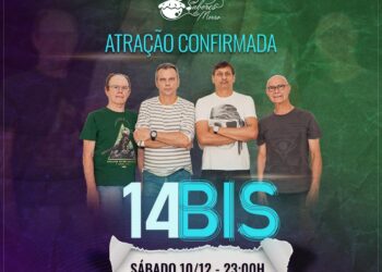 Festival Gastronômico em Catas Altas terá show da banda 14 BIS