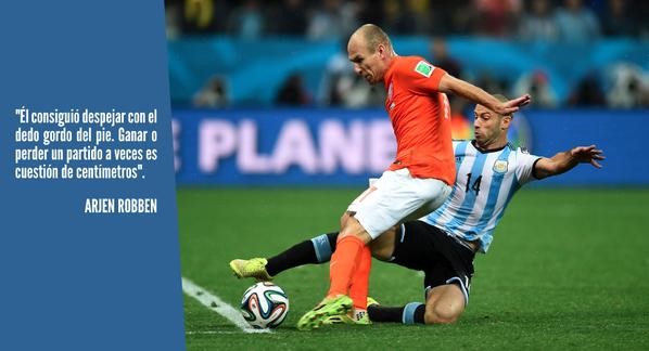 Argentina eliminou a Holanda na Copa de 2014 