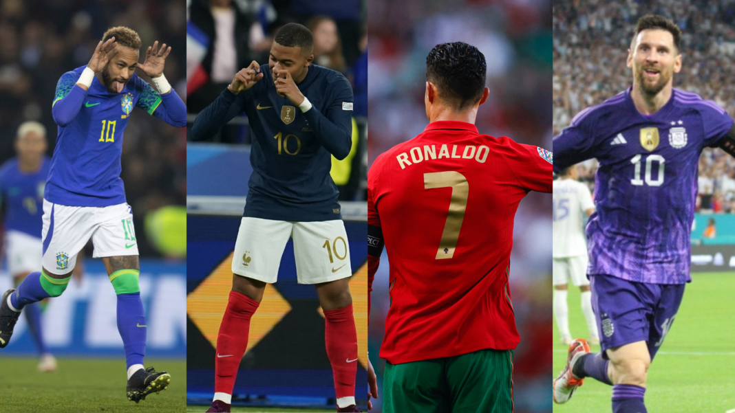 Constelação: as grandes estrelas da Copa do Mundo no Catar Constelação: as grandes estrelas da Copa do Mundo no Catar