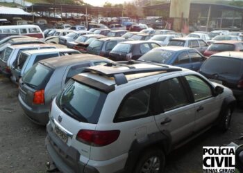 82 veículos apreendidos em Minas serão leiloados e você pode participar