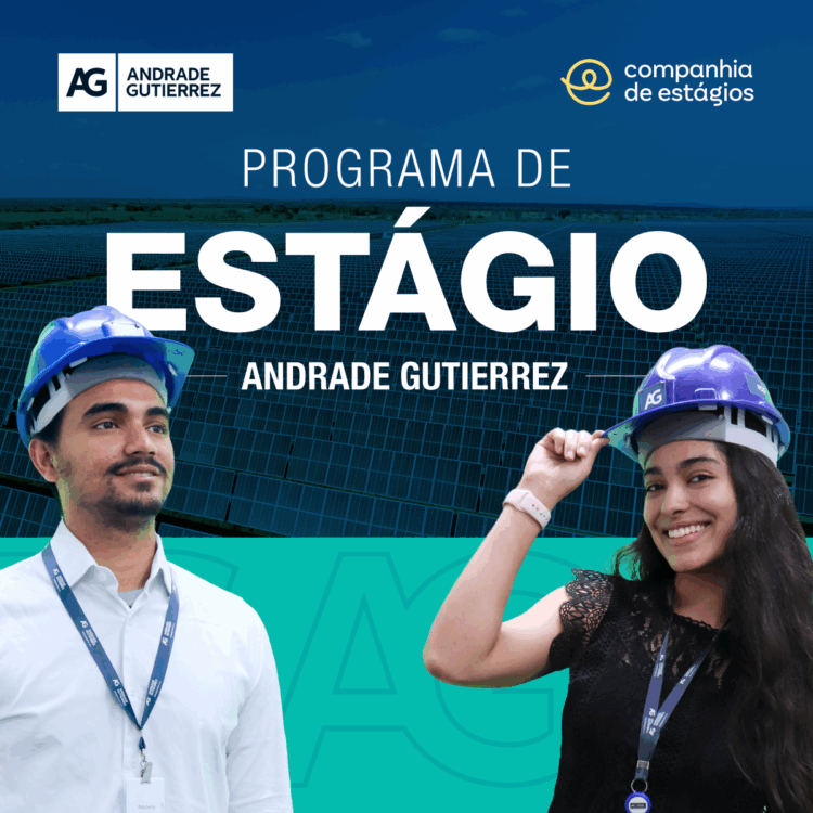 Andrade Gutierrez abre inscrições para o Programa de Estágio 2023