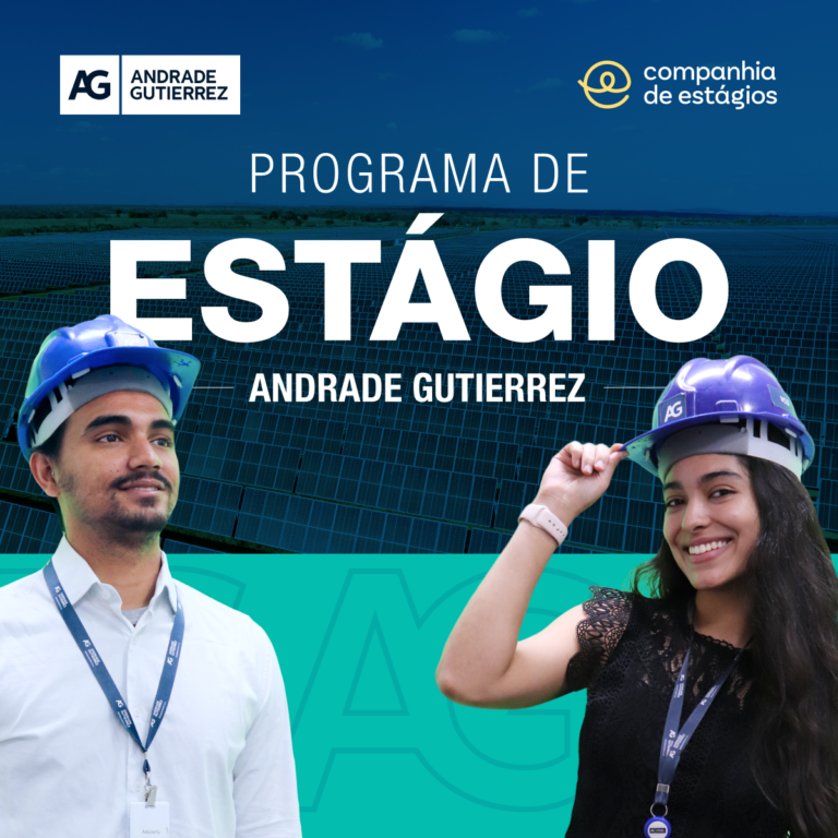 Andrade Gutierrez abre inscrições para o Programa de Estágio 2023