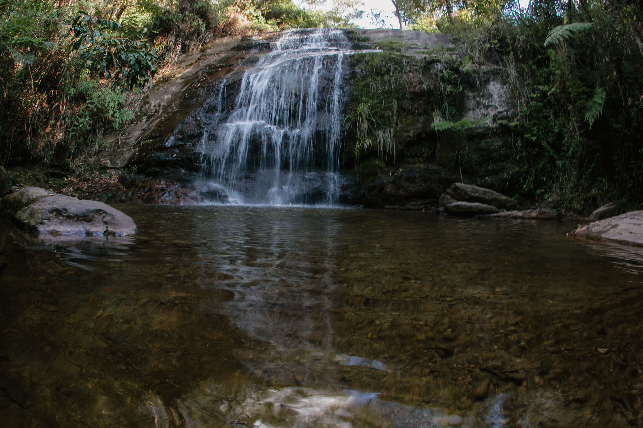 Cachoeira dos Namorados, em Lavras Novas - Foto: Ane Souz/Flickr